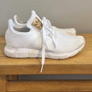 adidas white sneakers | size 6.5 |